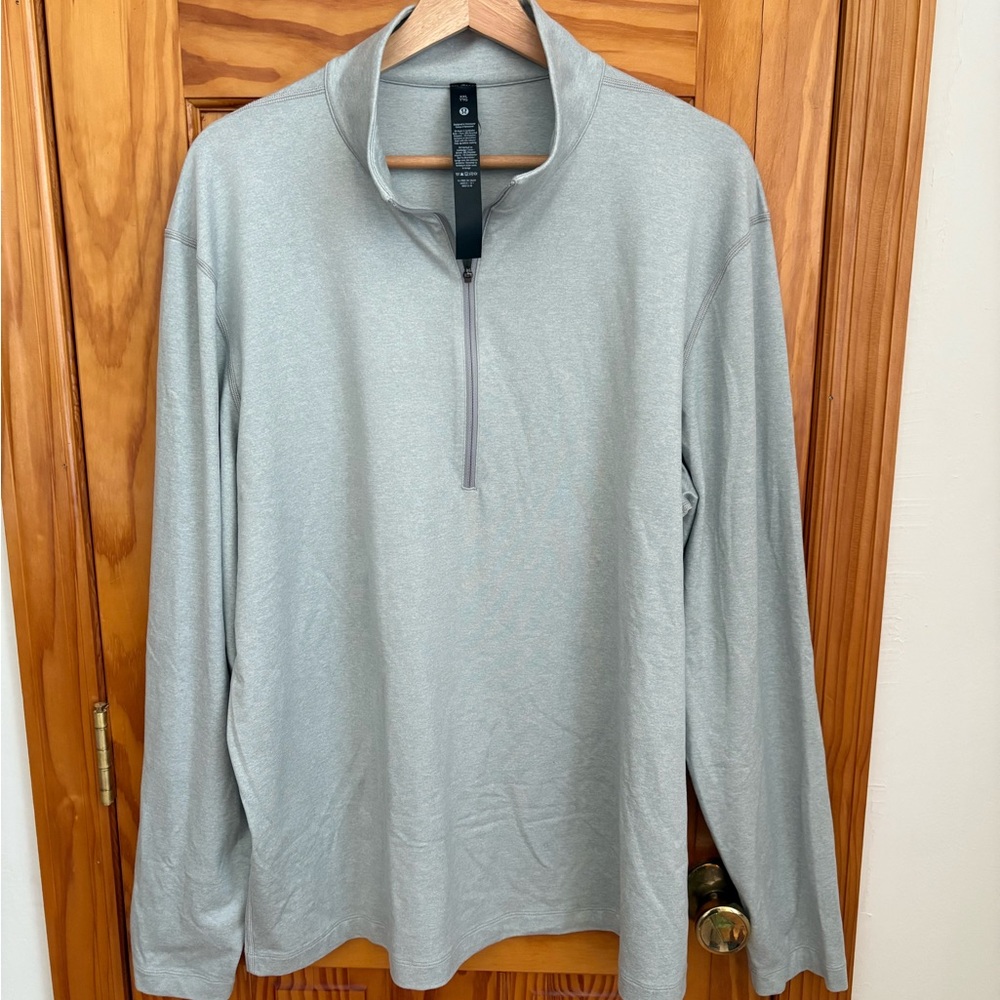 lululemon athletica Gray Zip Up Sweater